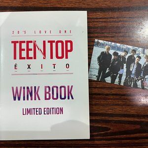 Kpop Teen Top EXITO Album Wink Book